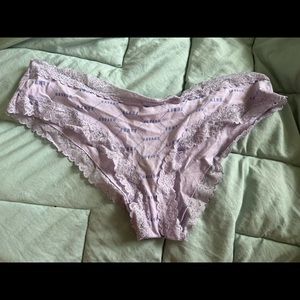 Savage X Fenty purple underwear